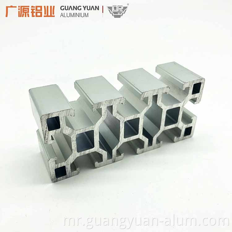 गुआंगियुआन अॅल्युमिनियम कंपनी guangyuan aluminum co., ltd Aluminium T Slot Profile aluminium slotting profile